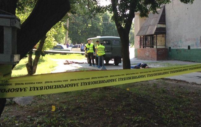 Напад на інкасаторів у Харкові (фото)