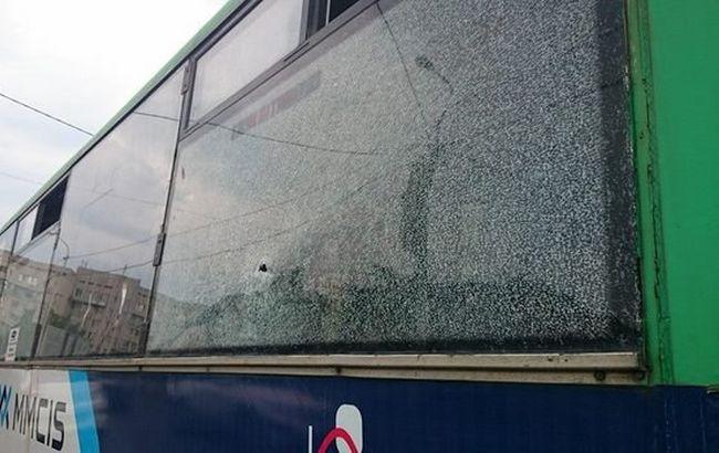 Опубликовано видео обстрелянной в Харькове маршрутки