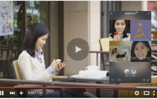 Samsung представил приложение Waffle - конкурента Instagram и Snapchat