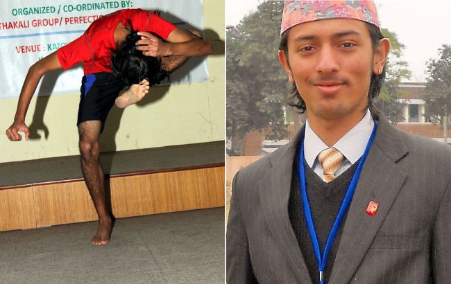 Непалець побив рекорд, вдаривши себе ногами по голові 134 рази
