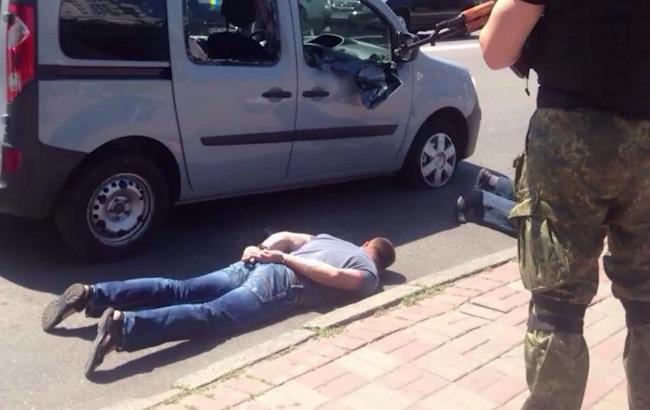 Стрілянина в центрі Києва 10 червня (відео)