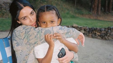 Папина копия: Ким Кардашьян восхитила сеть красотой подросшего сына от Канье Уэста