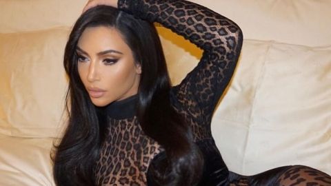 Больше леопарда: Ким Кардашьян ответила на нападки в сети новым "хищным" луком