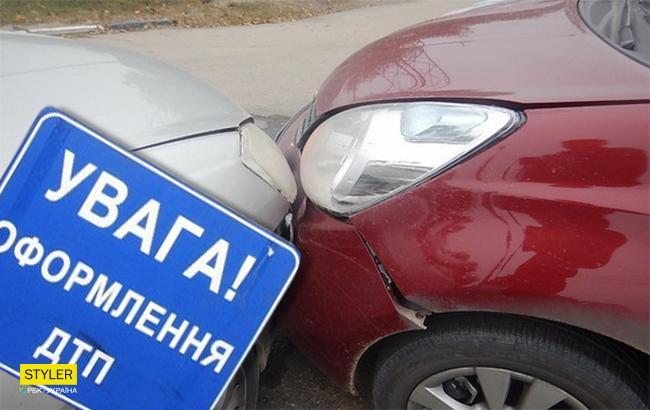 П'яне ДТП: у Києві в результаті аварії постраждало 5 авто (фото)