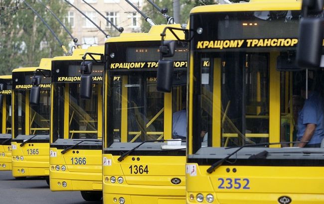 В Киеве из-за реконструкции транспортного узла временно изменены маршруты нескольких троллейбусов