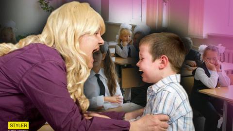 Нетвереза і з матами: у херсонській школі мати дитини жорстоко побила трьох чужих дітей (відео)