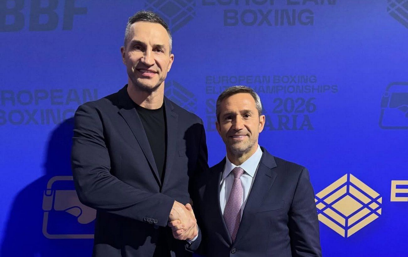 Несподівана поява: Кличко став особливим гостем чемпіонату Європи з боксу (відео)