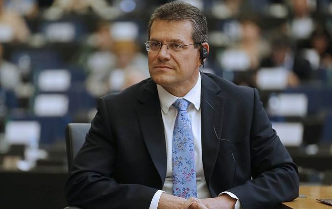 Віце-президент Єврокомісії з енергетики Шефчович 27-28 квітня відвідає Україну