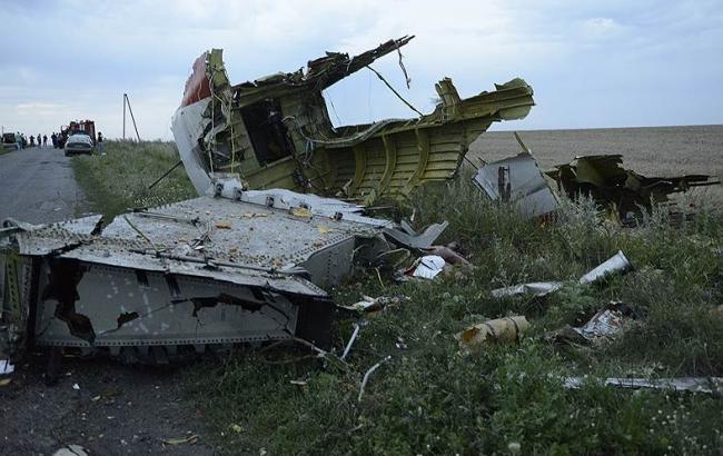 На месте крушения Boeing-777 под Донецком нашли останки погибших