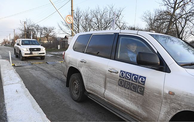 Миссию ОБСЕ не допустили к месту хранения вооружения боевиков на Донбассе