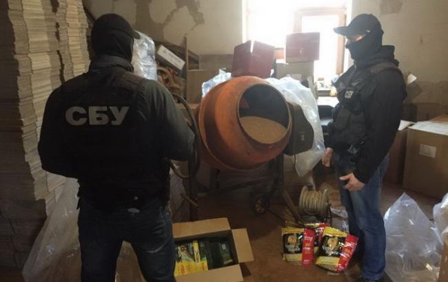 СБУ зупинила виробництво контрафактної кави