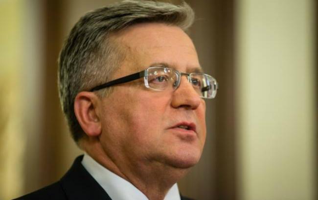 Україна на Ризькому саміті може отримати безвізовий режим з ЄС, - Коморовський