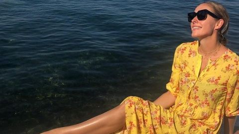 Ось це фігура! Довгонога Катя Осадча захопила формами в бікіні