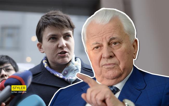"У нее есть такая черта в характере": Кравчук об "ореоле славы" Савченко