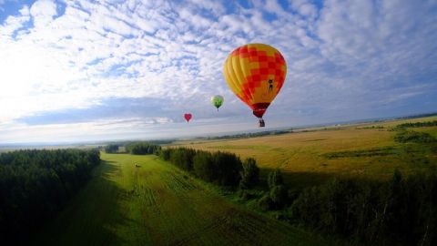 "Незабутні враження": скільки коштують польоти на повітряній кулі в Україні