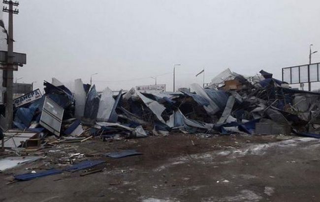 У Києві в ході конфлікту під час знесення МАФів у Дарницькому районі постраждали 5 осіб