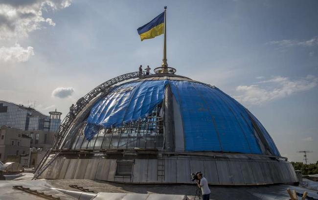 Купол Рады отреставрируют за 7 млн ​​гривен