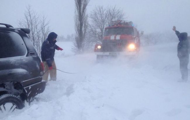 Снегопады в Украине: в Одесской области полностью запретили движение транспорта