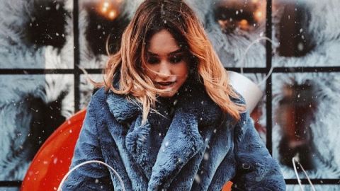 Победительница Холостяк 9 поделилась яркими предновогодними фото