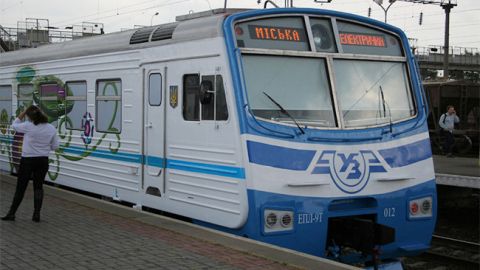 В Киеве отменили рейсы городской электрички