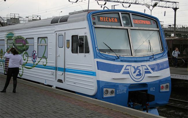 В Киеве отменили рейсы городской электрички