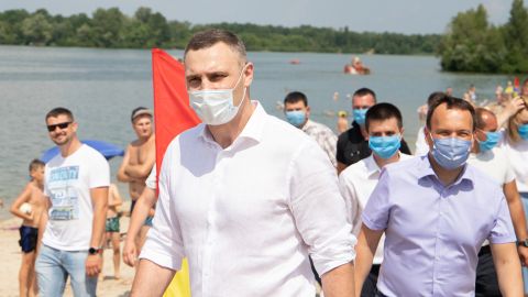 На пляжах Киева разрешили купаться. Список
