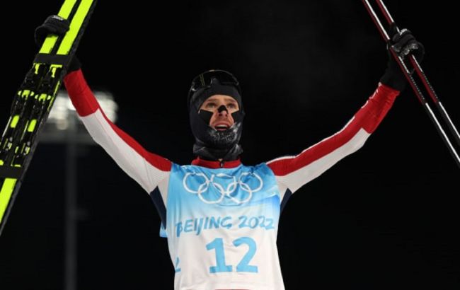 Норвежцы выиграли "золото" и "серебро" в олимпийском финале по лыжному двоеборью