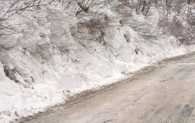 На Закарпатті очікується значний рівень лавинної небезпеки