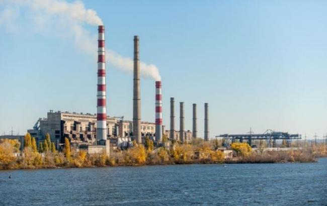 Придніпровська ТЕС зупинена через відсутність палива