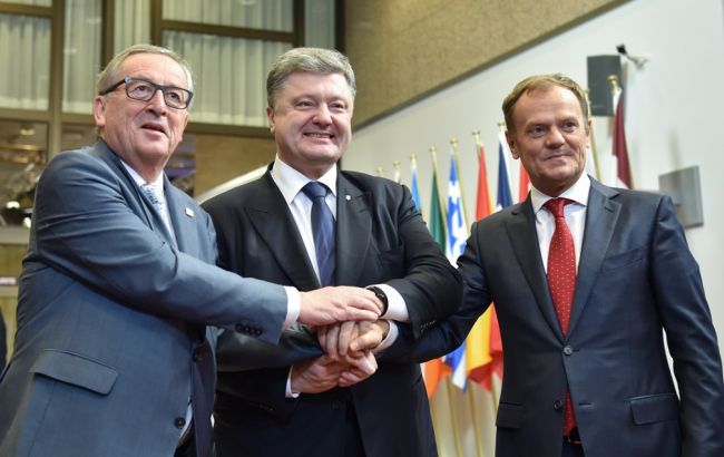 Порошенко, Туск і Юнкер обговорять виділення Україні другого траншу фіндопомоги