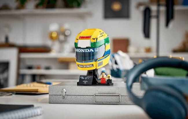Найбільший набір для легенди: LEGO представила історичний шолом Айртона Сенни