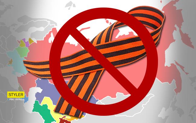 "Опознавательный знак сепаратистов": в одной из постсоветских стран хотят запретить "георгиевскую ленту"