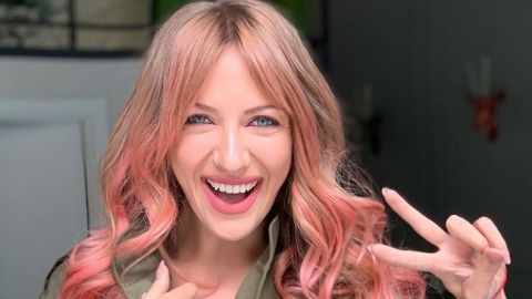 Повітряна куля і поцілунок від Полякової: Леся Нікітюк весело відзначила день народження