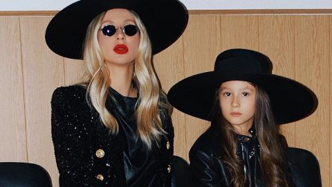 "Маленькая Lo": дочка Лободы подарила поклонникам мамы воздушный поцелуй