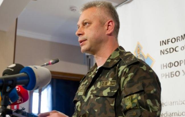 В зоні АТО за добу загинув 1 український військовий, 5 - поранені, - Лисенко