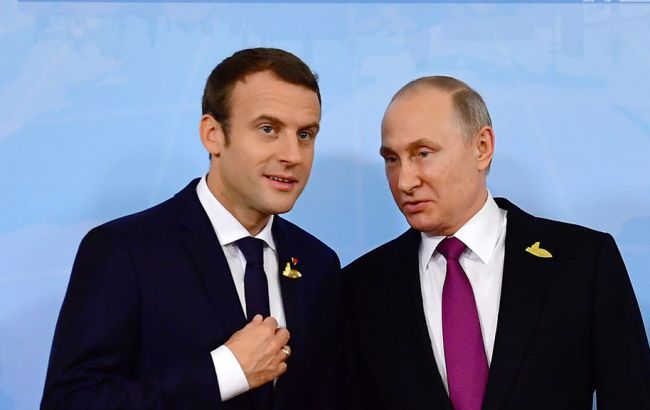 Макрон и Путин договорились продолжить работу в нормандском формате