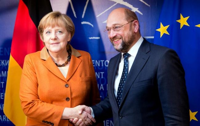 Меркель і Шульц мають однаковий рівень підтримки в Німеччині, - опитування