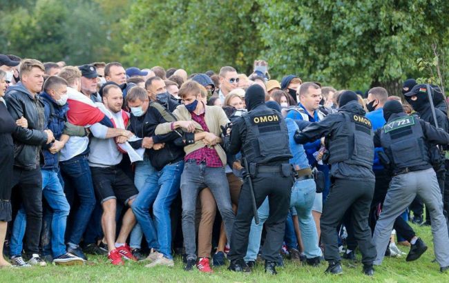 У Білорусі підтвердили затримання протестувальників ще в одній області