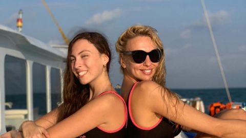 "Так схожа на маму": дочка Олі Полякової поділилася барвистим фото з Риму