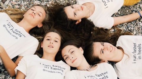 Юна краса: дочка Полякової показала ефектні фото з табору моделей