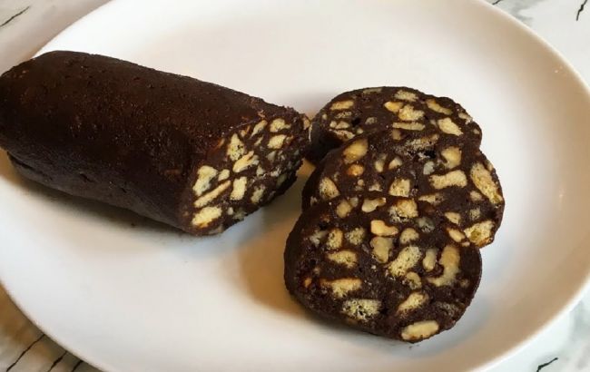 Простий рецепт шоколадної ковбаски від учасника МастерШеф: діти обожнюють!