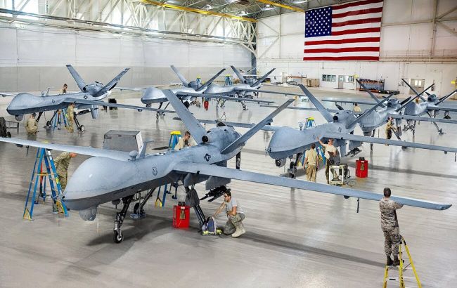 Воздушные силы США исчерпали рекордные запасы дронов в войне с Ираном