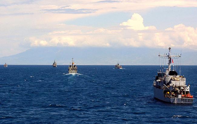 До Грузії прибули 5 військових кораблів НАТО для проведення навчань