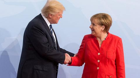 Трамп и Меркель обсудили "Северный поток-2"