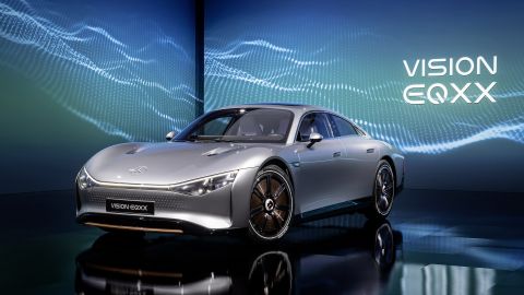 Запас ходу 1000 км та перероблені підгузники в салоні: Mercedes показав інноваційний електрокар EQXX