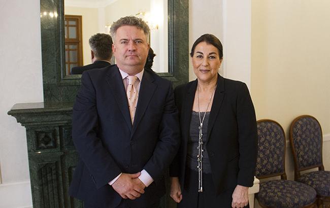 Кислица принял копии Верительных грамот от новоназначенного посла Марокко в Украине