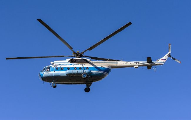 У Росії розбився вертоліт Мі-8, є загиблий та поранені