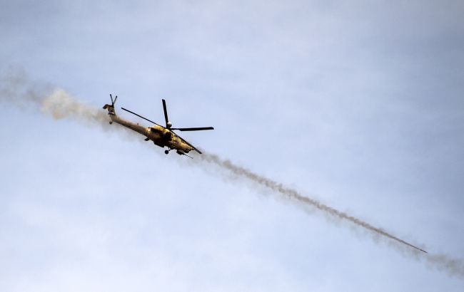 Оккупанты обстреливали Сумскую область с вертолета и минометов