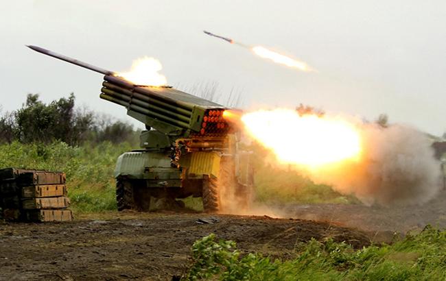 ОБСЄ зафіксувала на Донбасі російські "Гради", - штаб