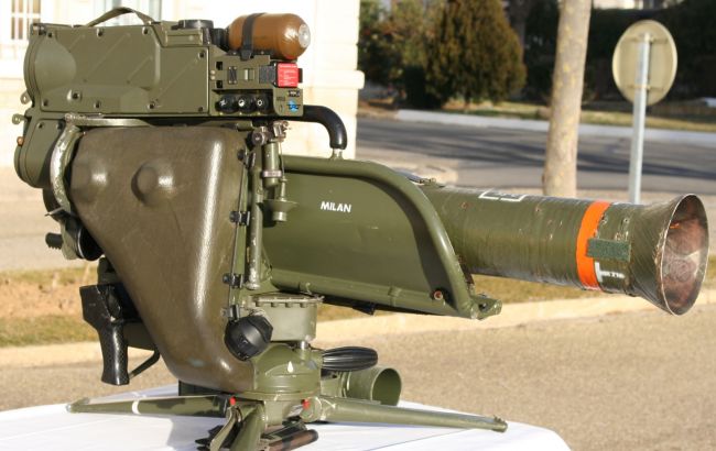 Опубликовано видео работы французских ПТРК Milan-2 на вооружении Украины